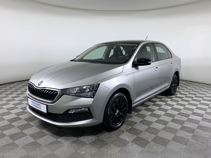 SKODA Rapid 1.4, 2021 года, Робот, СЕРЫЙ