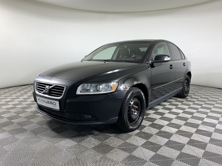 VOLVO S40 1.6, 2008 года, Механика, ЧЕРНЫЙ
