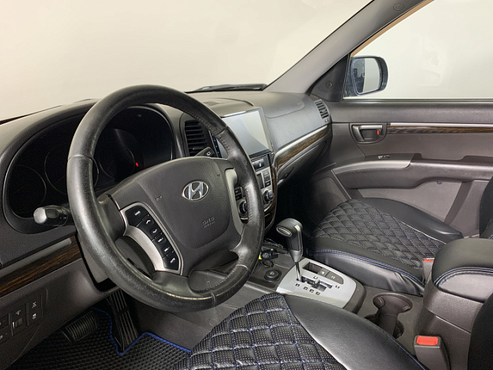 HYUNDAI Santa Fe 2.2, 2011 года, Автоматическая, ТЕМНО-СЕРЫЙ