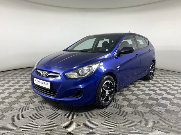 HYUNDAI Solaris 1.6, 2012 года, Автоматическая, ТЕМНО-СИНИЙ
