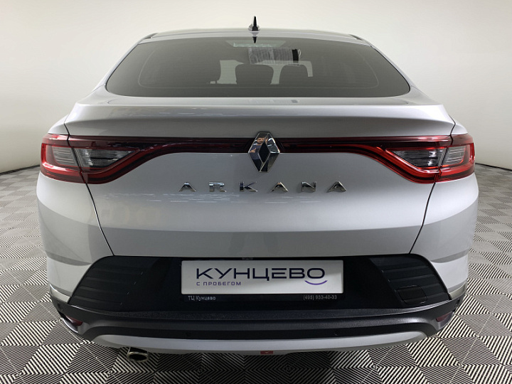 Renault Arkana 1.6, 2021 года, Вариатор, Серый
