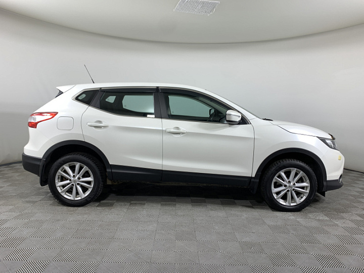NISSAN Qashqai 2, 2014 года, Вариатор, БЕЛЫЙ