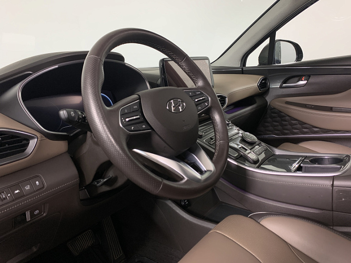 HYUNDAI Santa Fe 2.2, 2021 года, Робот, КОРИЧНЕВЫЙ
