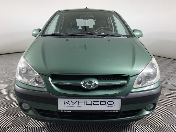 Hyundai Getz 1.6, 2006 года, Автоматическая, Зеленый