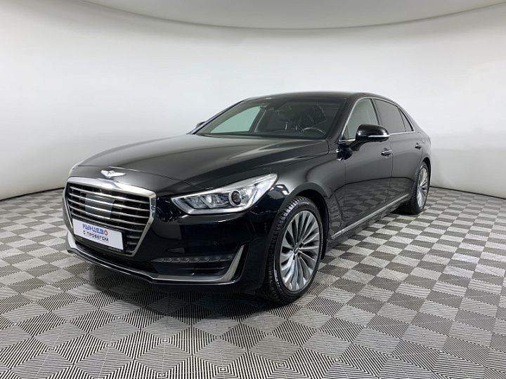 GENESIS G90 3.3, 2017 года, Автоматическая, ЧЕРНЫЙ