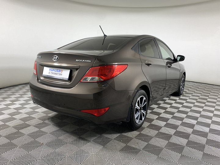 HYUNDAI Solaris 1.4, 2015 года, Автоматическая, КОРИЧНЕВЫЙ
