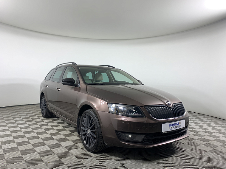 SKODA Octavia 1.8, 2014 года, Робот, КОРИЧНЕВЫЙ