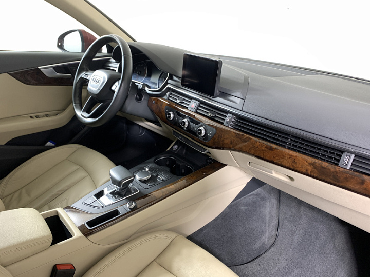 AUDI A4 1.4, 2017 года, Робот, КРАСНЫЙ