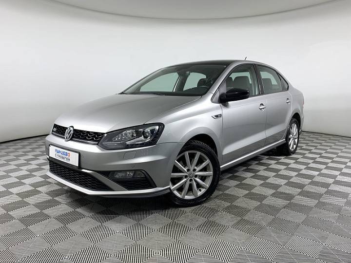 VOLKSWAGEN Polo 1.4, 2016 года, Робот, Серебристый