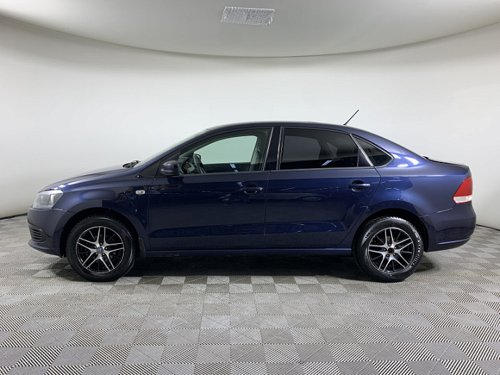 VOLKSWAGEN Polo 1.6, 2014 года, Автоматическая, ТЕМНО-СИНИЙ