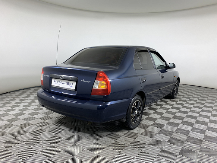 HYUNDAI Accent 1.5, 2008 года, Механика, СИНИЙ