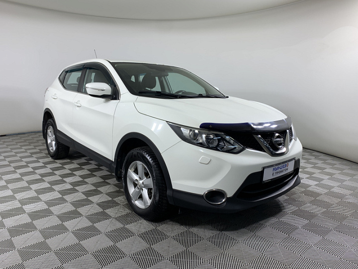 NISSAN Qashqai 2, 2014 года, Вариатор, БЕЛЫЙ