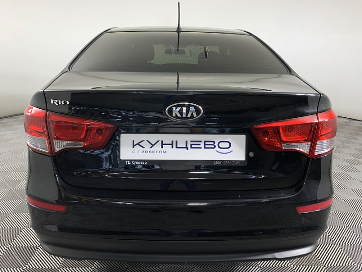 KIA Rio 1.4, 2016 года, Механика, ЧЕРНЫЙ