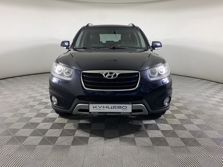 Hyundai Santa Fe 2.2, 2012 года, Автоматическая, Синий