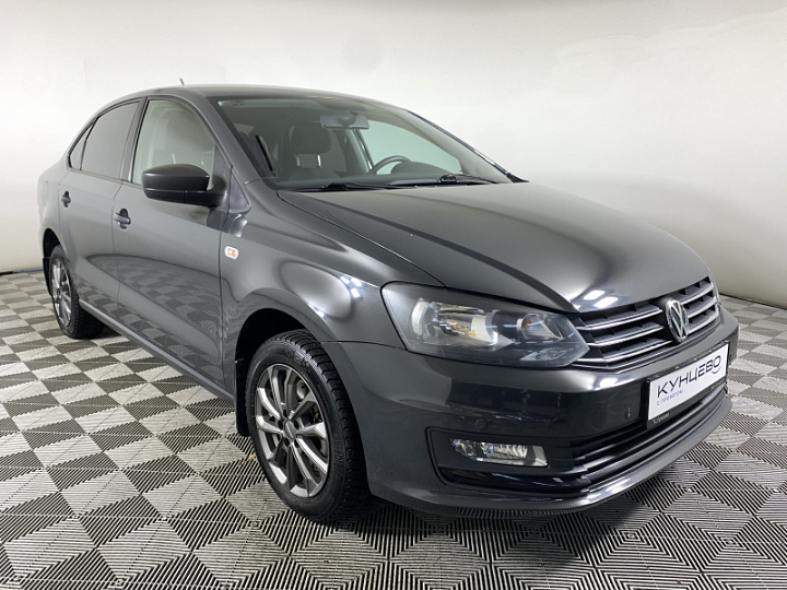 Volkswagen Polo 1.6, 2016 года, Автоматическая, Светло серый