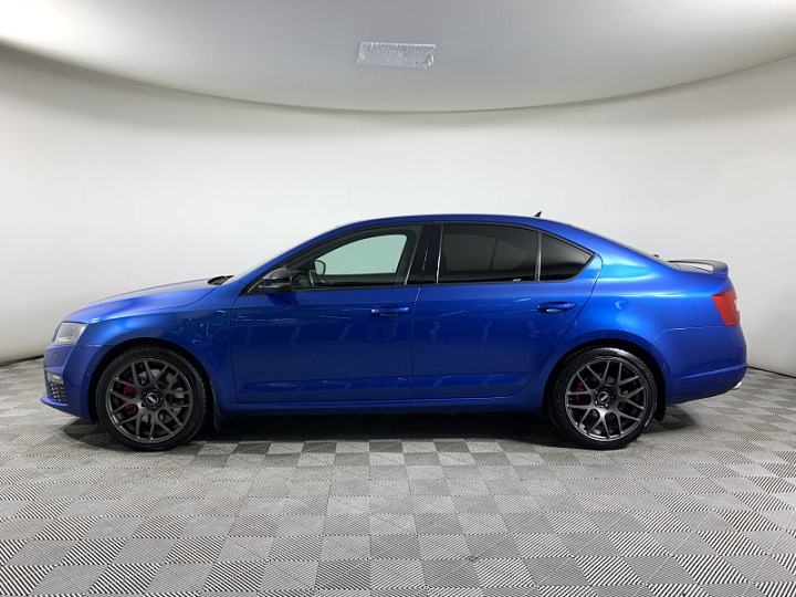 SKODA Octavia RS 2, 2014 года, Робот, СИНИЙ
