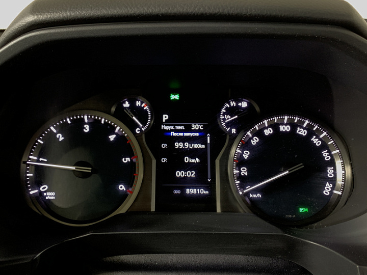 TOYOTA Land Cruiser Prado 2.8, 2021 года, Автоматическая, ЧЕРНЫЙ