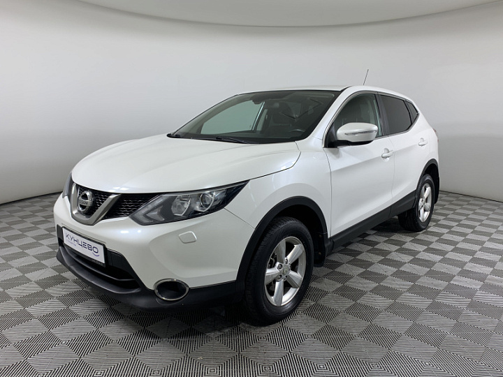 NISSAN Qashqai 2, 2014 года, Вариатор, БЕЛЫЙ