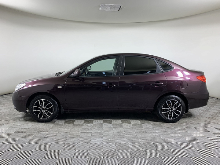 HYUNDAI Elantra 1.6, 2008 года, Механика, Вишневый