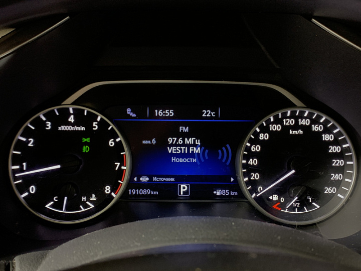 NISSAN Murano 3.5, 2017 года, Вариатор, ЧЕРНЫЙ