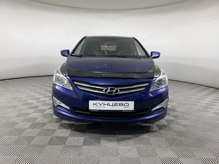 HYUNDAI Solaris 1.6, 2016 года, Автоматическая, СИНИЙ