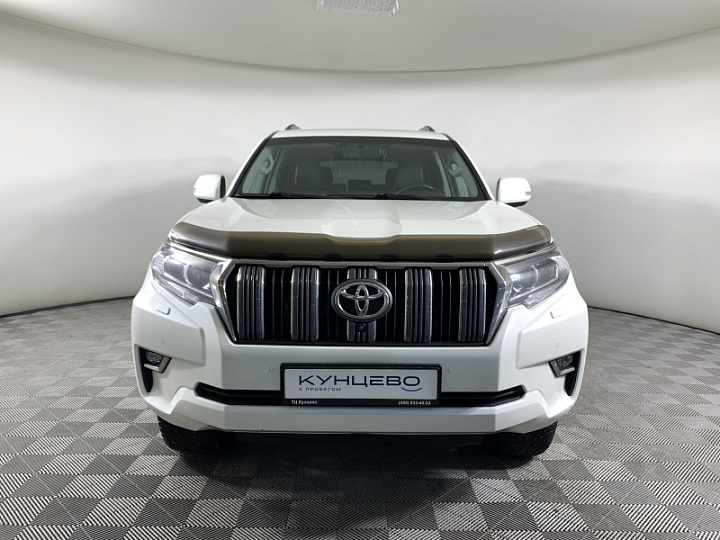 TOYOTA Land Cruiser Prado 2.8, 2018 года, Автоматическая, БЕЛЫЙ