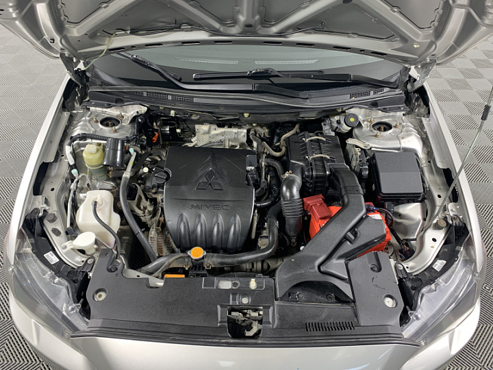 MITSUBISHI Lancer 1.6, 2012 года, Автоматическая, Серебристый