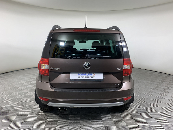 SKODA Yeti 1.8, 2017 года, Робот, КОРИЧНЕВЫЙ