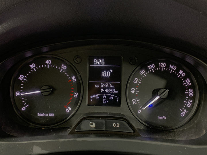 SKODA Rapid 1.2, 2014 года, Механика, ЧЕРНЫЙ