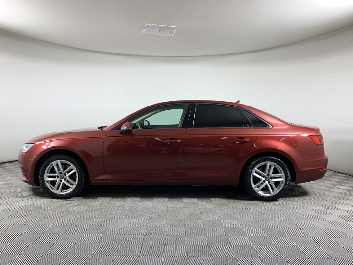 AUDI A4 1.4, 2017 года, Робот, КРАСНЫЙ