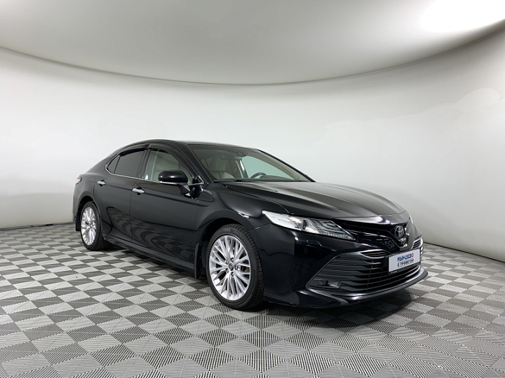 TOYOTA Camry 3.5, 2019 года, Автоматическая, Черный металлик