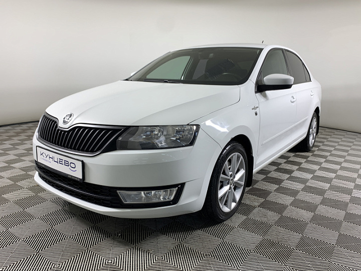 SKODA Rapid 1.6, 2015 года, Механика, БЕЛЫЙ