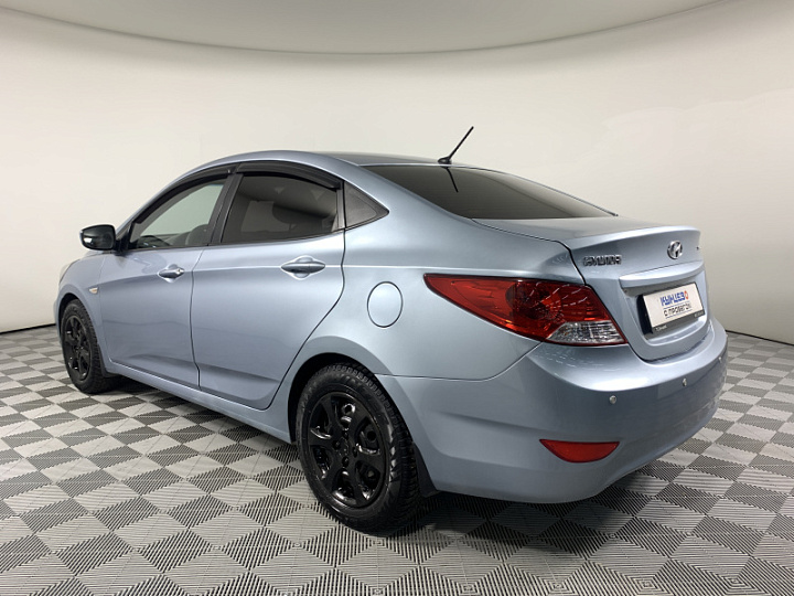 HYUNDAI Solaris 1.4, 2011 года, Механика, Серо-голубой