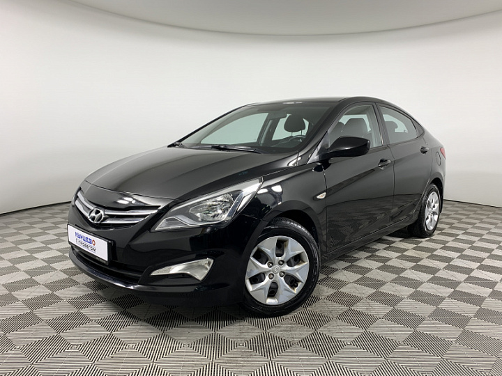 HYUNDAI Solaris 1.6, 2015 года, Автоматическая, ЧЕРНЫЙ