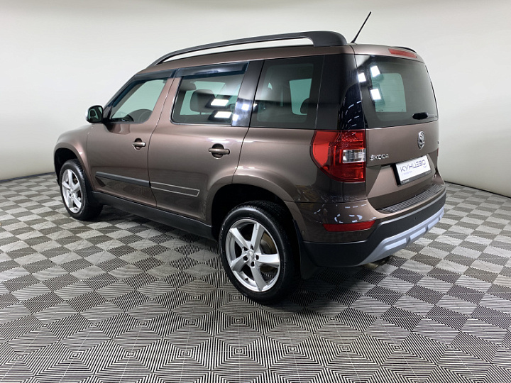 Skoda Yeti 1.8, 2014 года, Робот, Коричневый