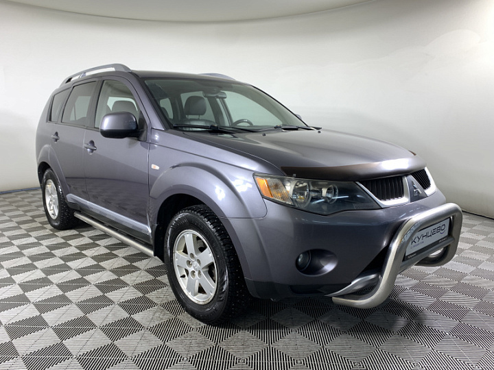 MITSUBISHI Outlander 2.4, 2007 года, Вариатор, СЕРЫЙ