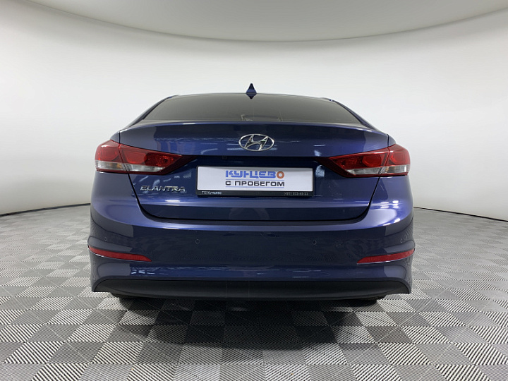 HYUNDAI Elantra 1.6, 2018 года, Автоматическая, СИНИЙ