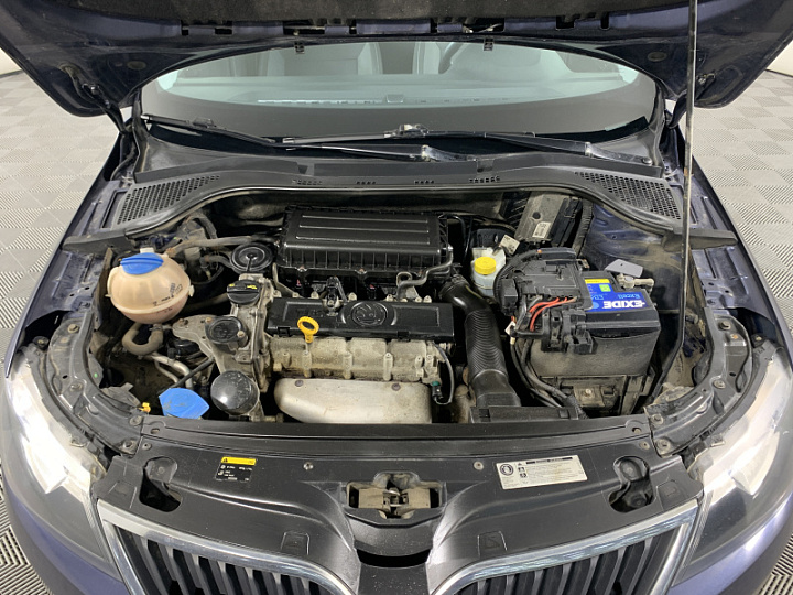 SKODA Rapid 1.6, 2014 года, Автоматическая, ТЕМНО-СИНИЙ