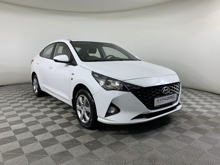 HYUNDAI Solaris 1.6, 2021 года, Автоматическая, БЕЛЫЙ