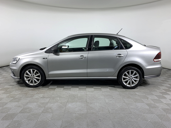 VOLKSWAGEN Polo 1.4, 2016 года, Робот, Серебристый