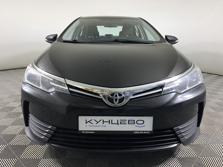 TOYOTA Corolla 1.6, 2016 года, Вариатор, ЧЕРНЫЙ