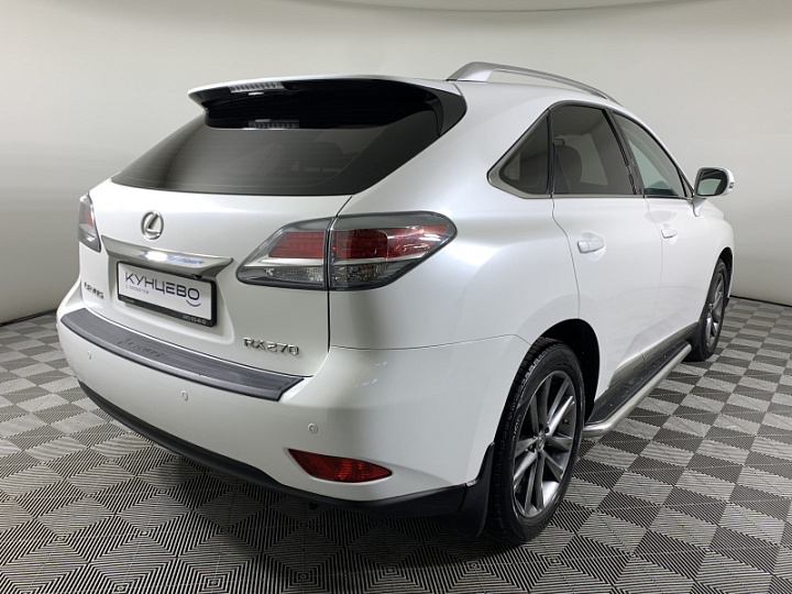 LEXUS RX 270 2.7, 2015 года, Автоматическая, БЕЛЫЙ