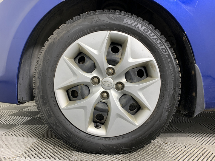 HYUNDAI Solaris 1.6, 2014 года, Механика, СИНИЙ
