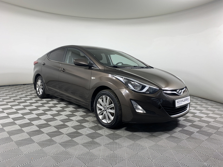 HYUNDAI Elantra 1.6, 2015 года, Автоматическая, КОРИЧНЕВЫЙ