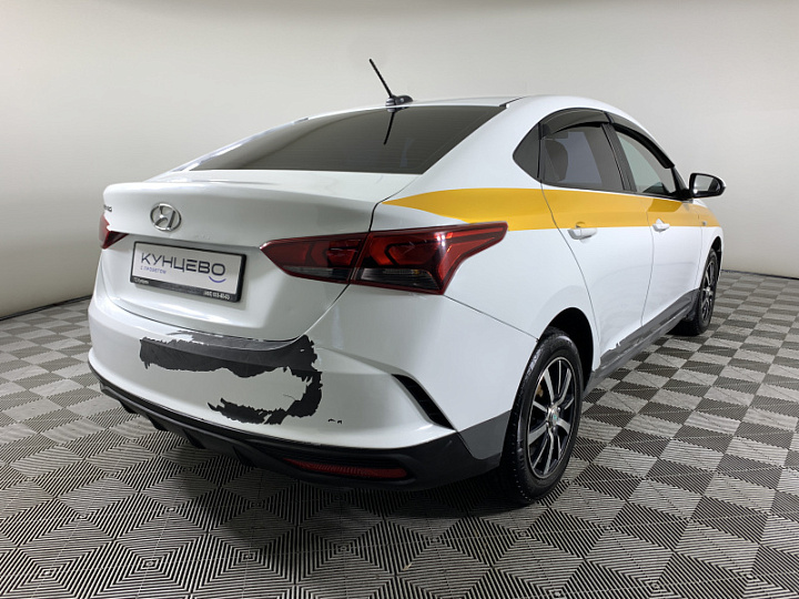 HYUNDAI Solaris 1.6, 2020 года, Автоматическая, БЕЛЫЙ ЖЕЛТЫЙ СЕРЫЙ