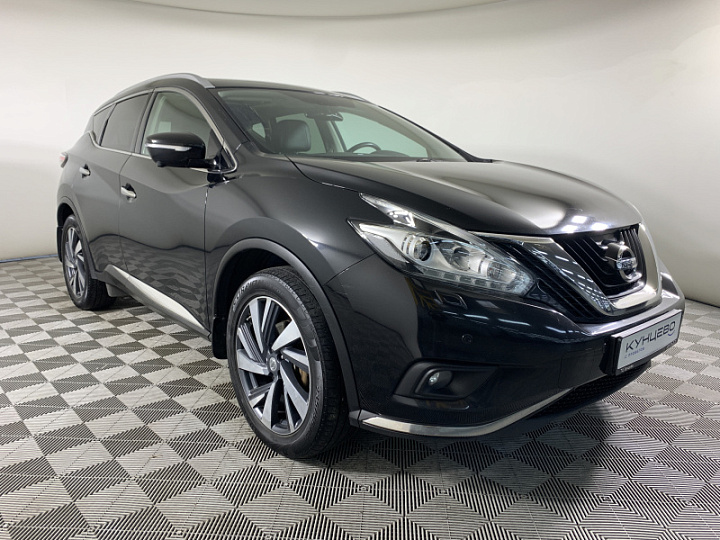 NISSAN Murano 3.5, 2019 года, Вариатор, ЧЕРНЫЙ