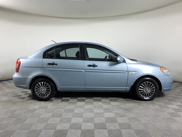 HYUNDAI Accent 1.4, 2008 года, Автоматическая, СИНИЙ