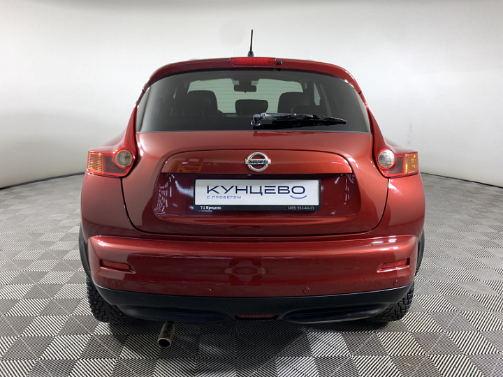 NISSAN Juke 1.6, 2012 года, Вариатор, КРАСНЫЙ