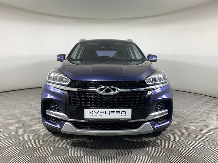 CHERY Tiggo 8 1.5, 2021 года, Робот, СИНИЙ