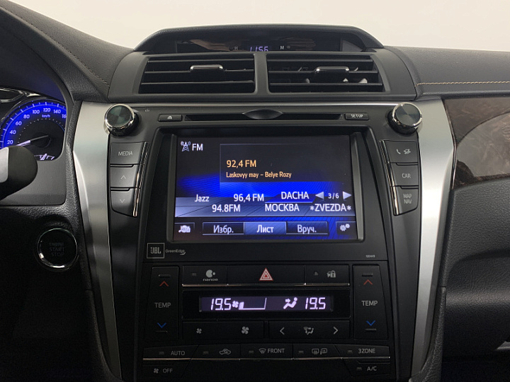 TOYOTA Camry 2.5, 2015 года, Автоматическая, Черный металлик